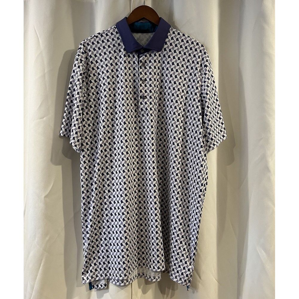 Greyson Wolf Whisperer Polo‎ Arctic Size 2XL Embroidered